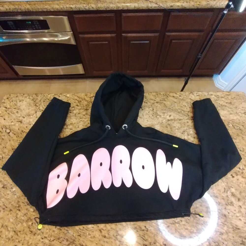 Barrow Cropped Hoodie Black Size L/XL
